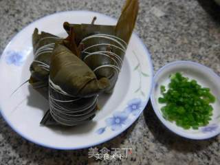 Pan-fried Mung Bean and Glutinous Rice Dumpling recipe