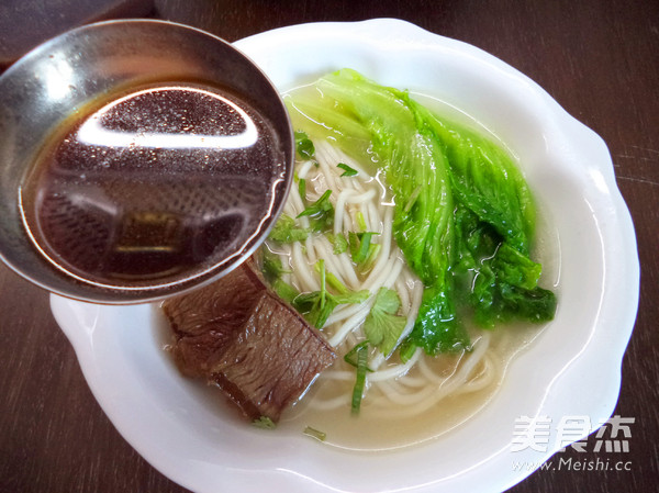 Braised Beef Noodle recipe