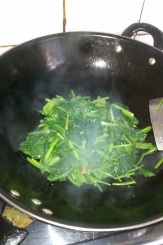 Fried Spinach recipe