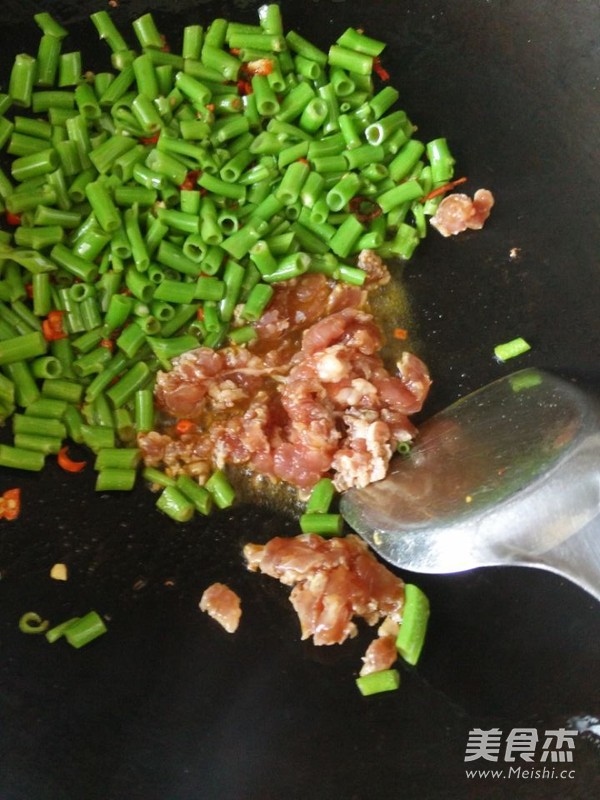 Stir-fried Minced Pork with Tong Cai Geng recipe