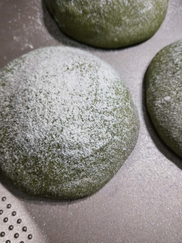 Matcha Soft European Buns (brown Rice and Matcha Dip) recipe