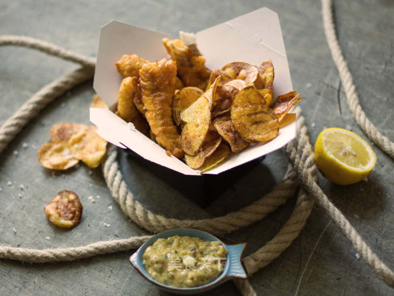 Fried Fish Potato Chips