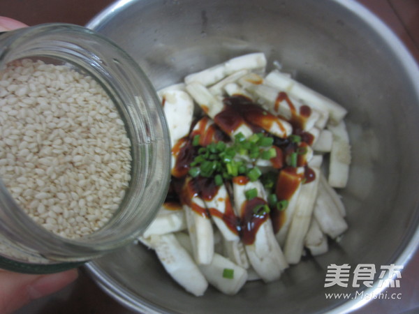 Purple Eggplant with Oyster Sauce recipe