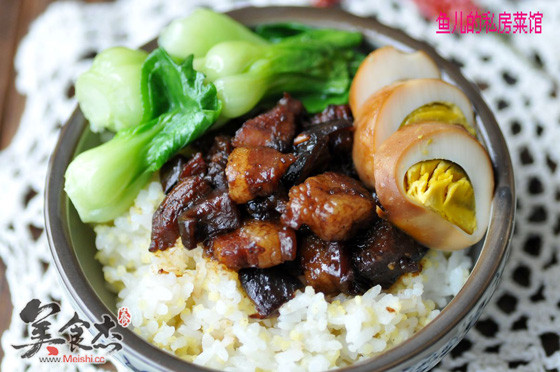 Taiwanese Braised Pork Rice recipe