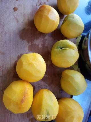 Canned Yellow Peach recipe