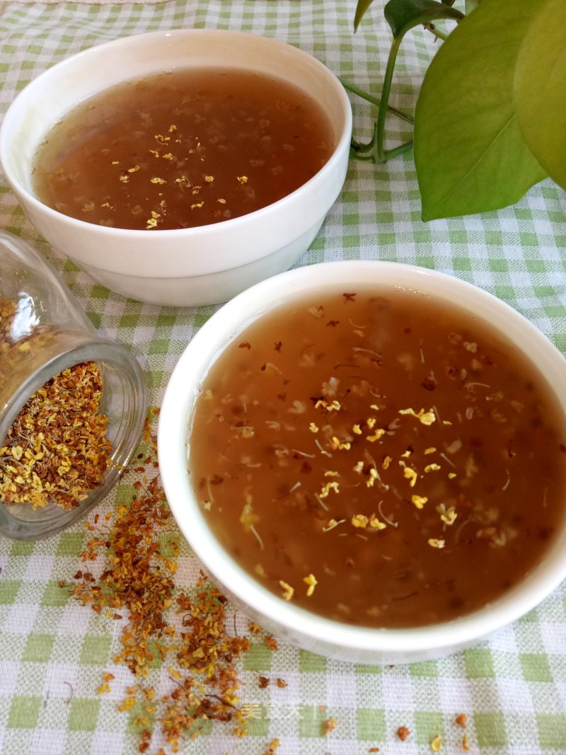 Osmanthus Lotus Root Soup recipe