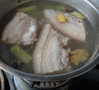Garlic White Meat recipe
