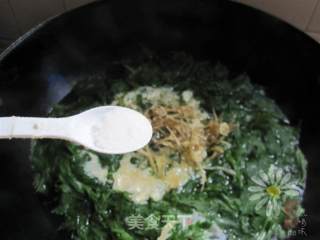 Chrysanthemum Brain Silver Fish Egg Soup recipe