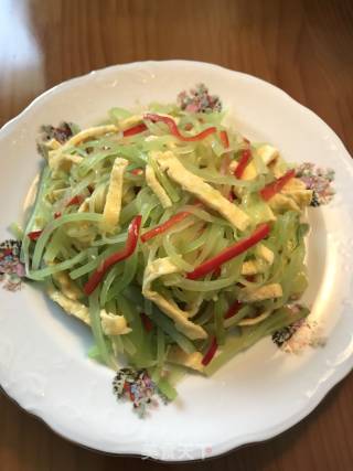 Egg Lettuce Shreds recipe