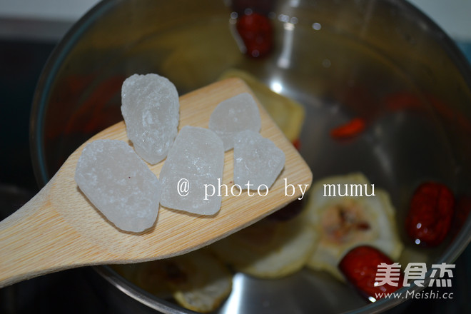 Dried Sydney Sweet Water with Rock Sugar recipe