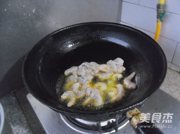 Shrimp and White Mushroom recipe