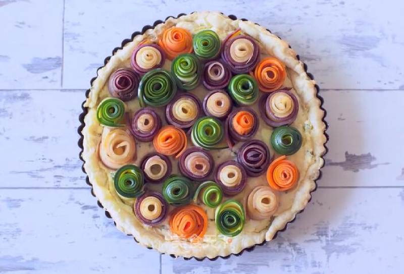 Fresh Flower Tart recipe