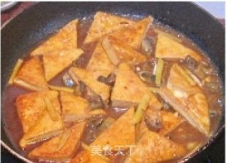 Braised Tofu with Oyster Sauce recipe