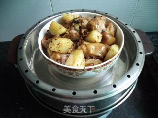 Potato Steamed Trotters --- Banquet Dishes recipe