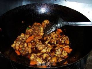 Stir-fried Rice Cake with Spicy Chicken recipe