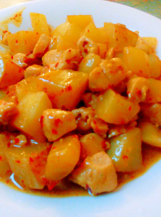 Spicy Potato Stew with Chicken