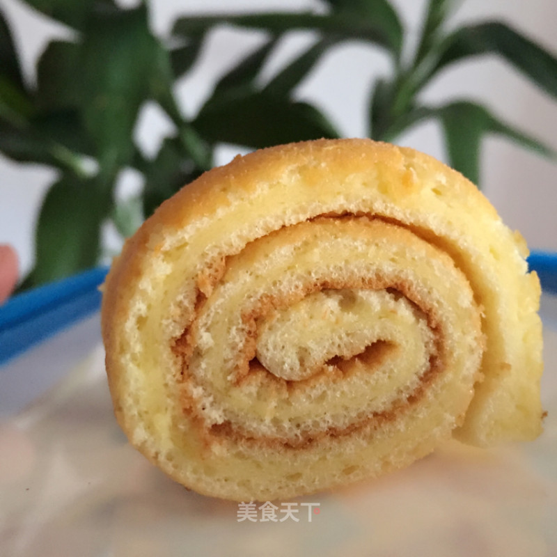 Raisin Chiffon Cake Roll