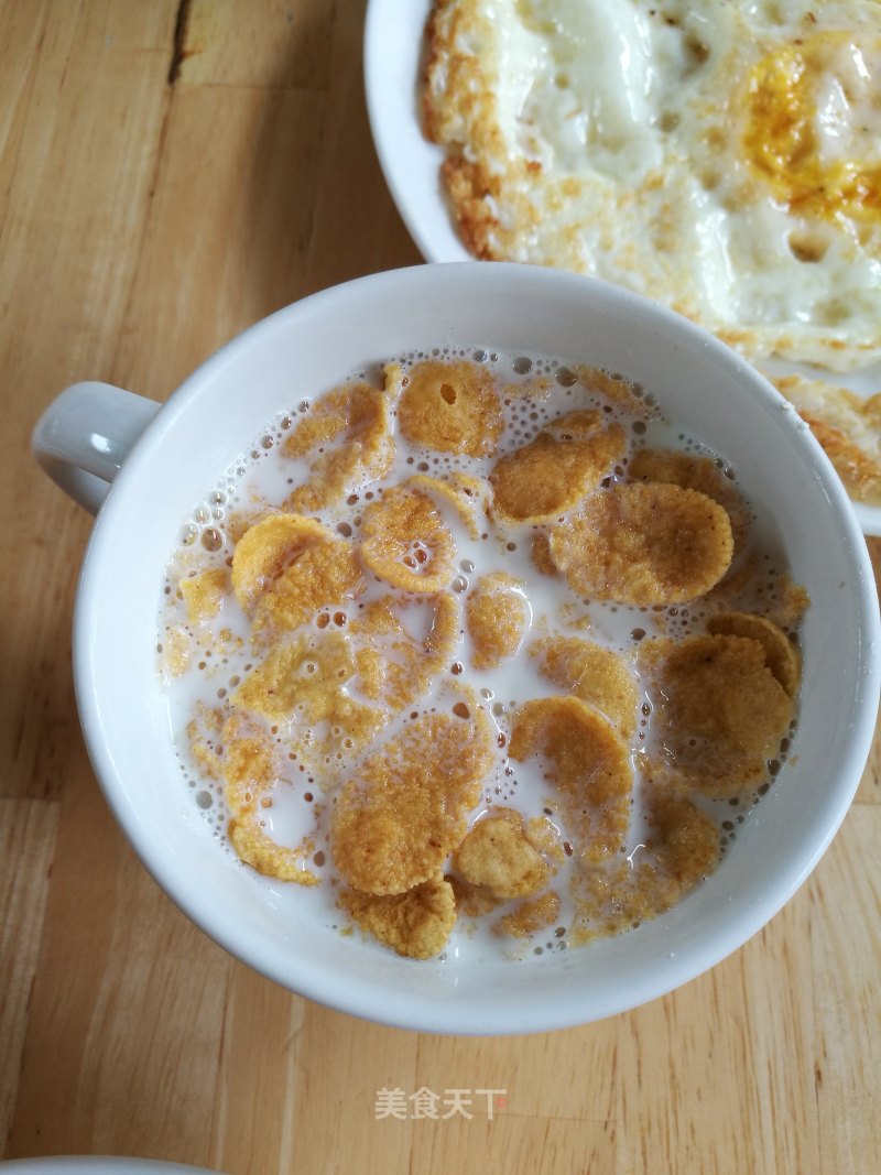 #trust之美# Milk Foam Oatmeal for Three-minute Vitality Breakfast recipe