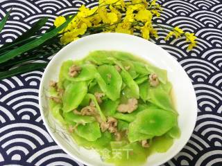 Stir-fried Pork with Lettuce recipe