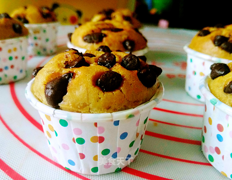 Banana Chocolate Bean Muffins recipe