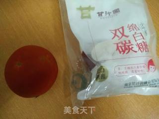 #夏懒人饭#~sugar Mixed with Tomatoes🍅 recipe