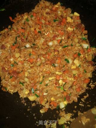 Cured Egg Fried Rice recipe