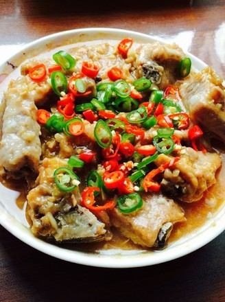 Spicy Garlic Steamed Pork Ribs