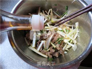 Lamb Face with Scallions recipe