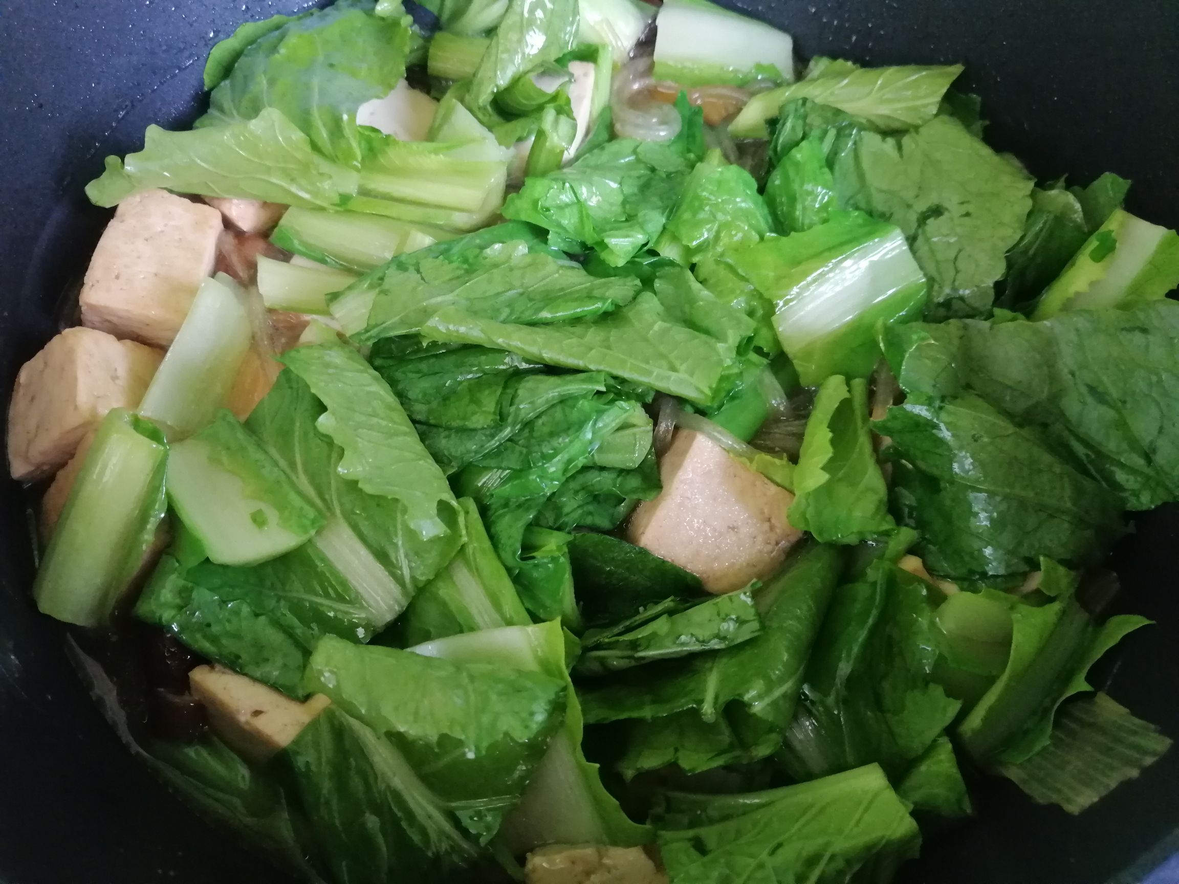 Braised Tofu with Chinese Cabbage Vermicelli recipe