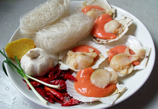 Steamed Scallops with Garlic Vermicelli recipe