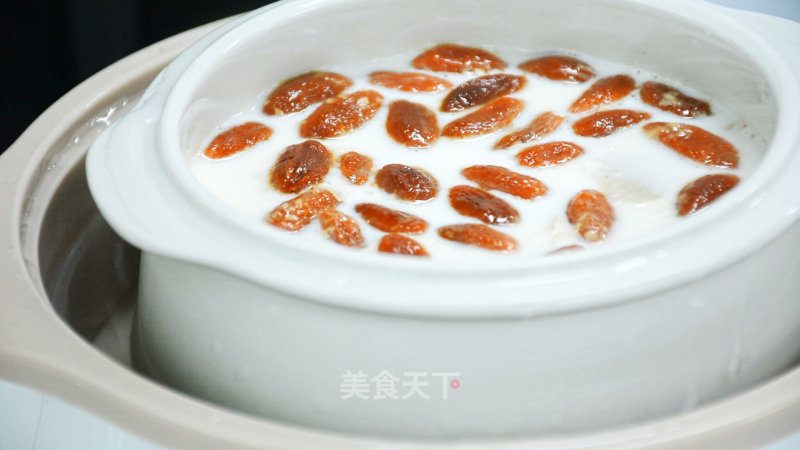 Fish Maw Stewed Milk recipe
