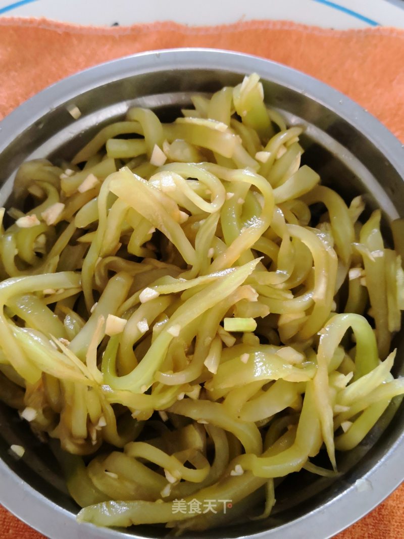 Home Cooking~~sliced Lettuce Salad recipe