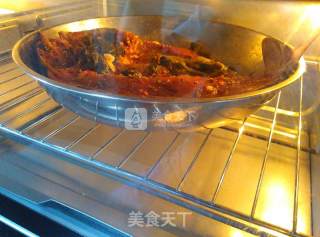 #aca烤明星大赛#[grilled Fish with Pickled Cabbage] Electric Oven recipe