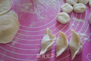 Ostrich Meat Dumplings Stuffed with Dandelions recipe