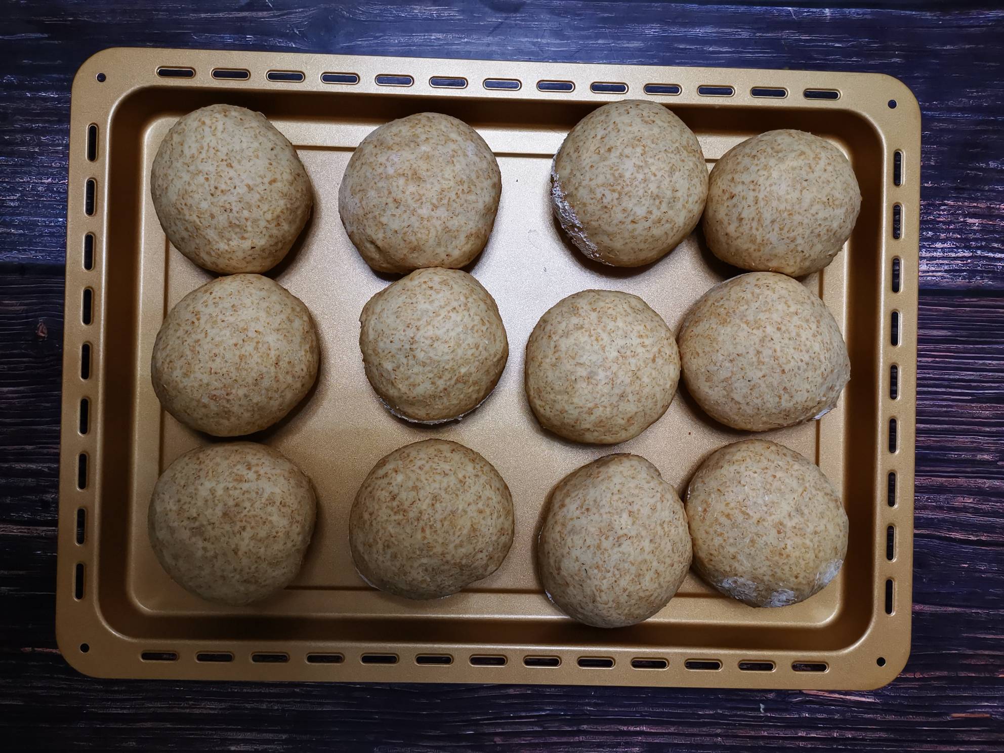 Whole Wheat Meal Buns recipe