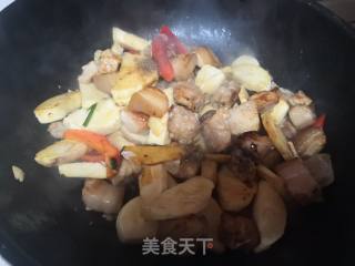 Braised Pork Belly with Winter Bamboo Shoots recipe