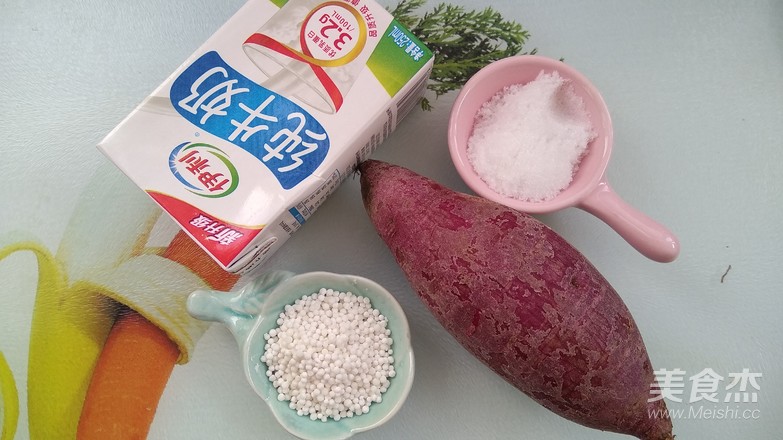 Pearl Purple Potato Mashed recipe