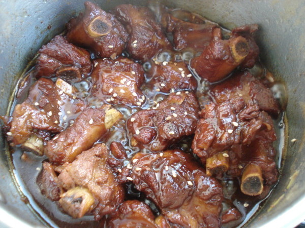 Non-fried Sweet and Sour Pork Ribs recipe