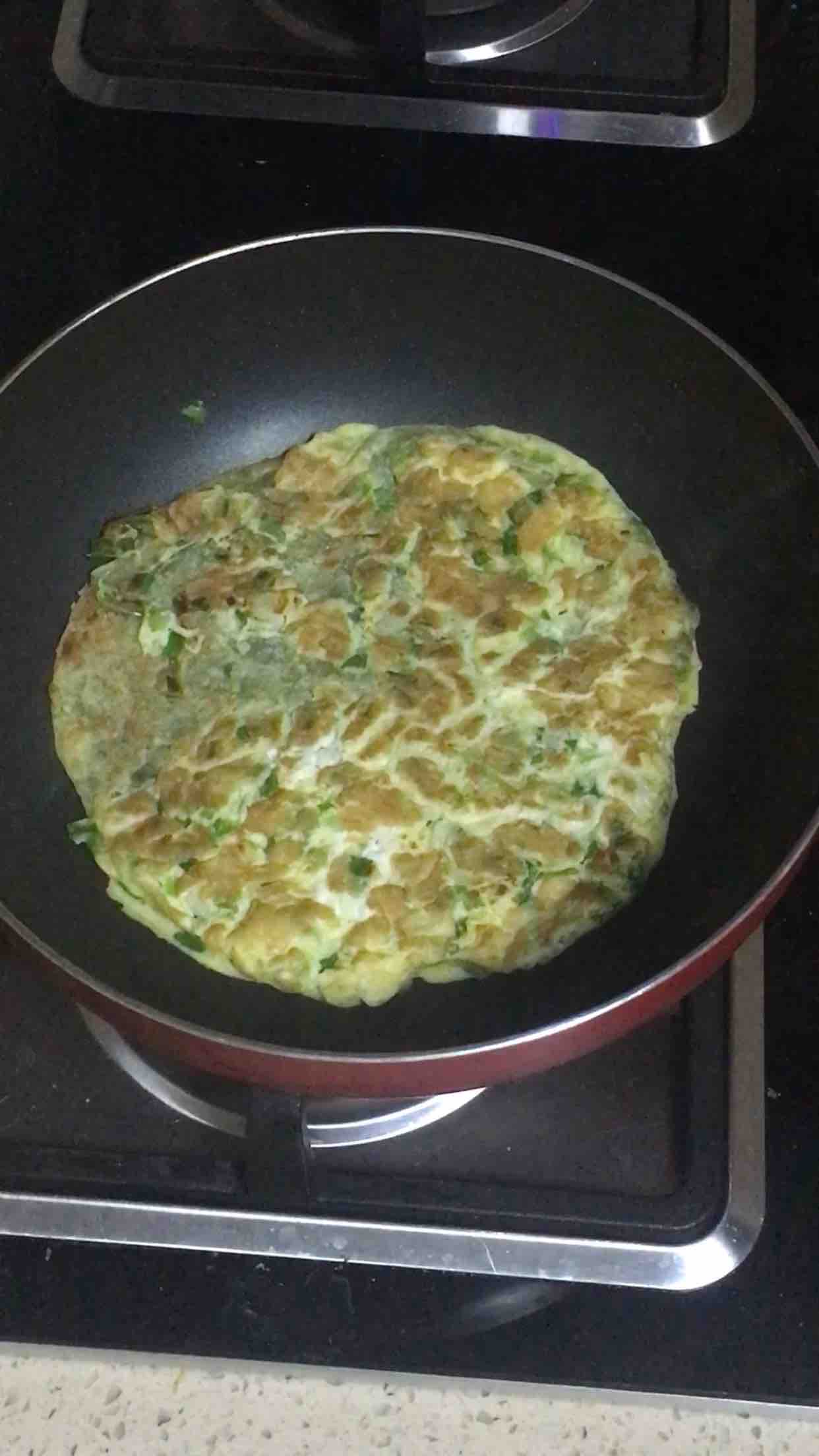 Chives and Egg Finger Cakes recipe