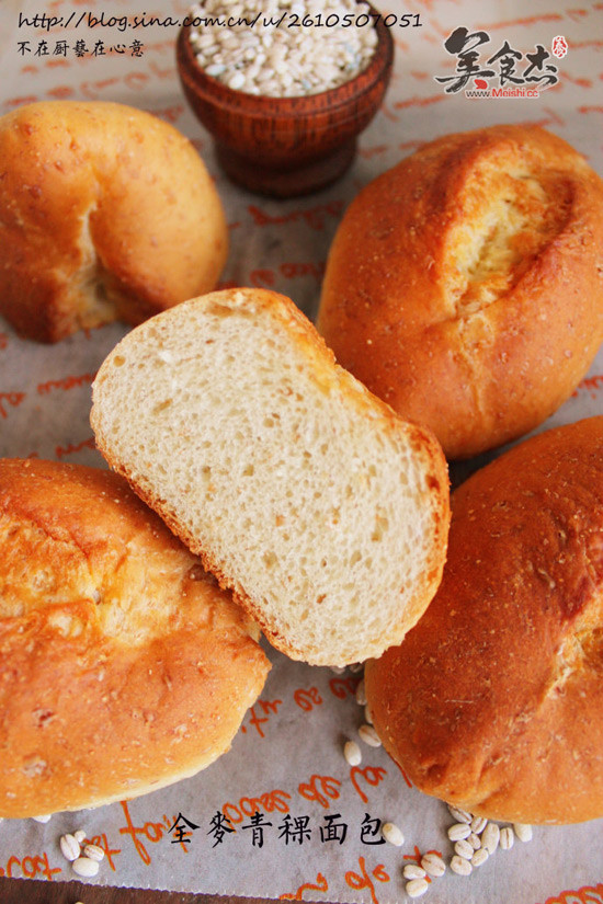 Whole Wheat Barley Bread recipe