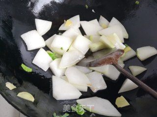Winter Squash and Broccoli in Oyster Sauce recipe