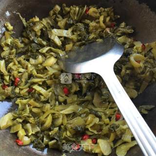 Stir-fried Pickles with Coprinus Comatus recipe