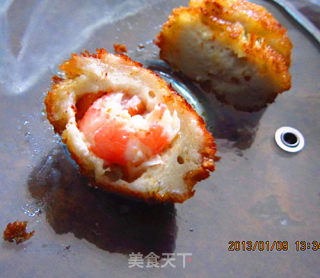 [canada Wild Arctic Shrimp] Arctic Shrimp Balls in Fish Paste recipe