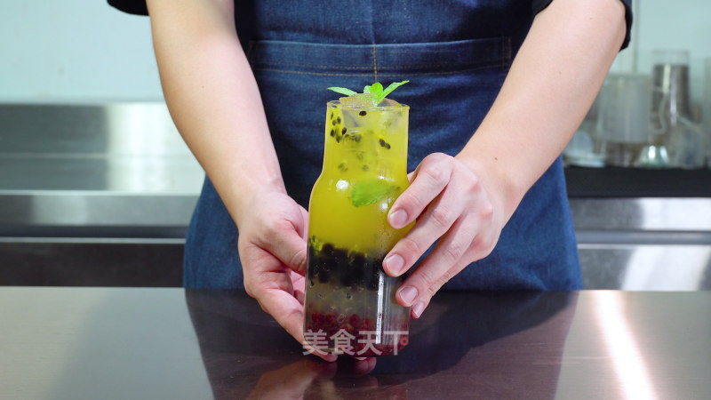 How to Make Passion Fruit Double-shot Cannon recipe