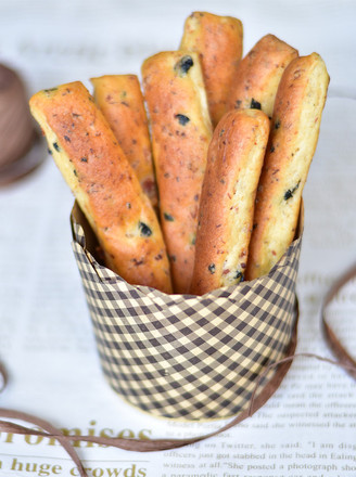 Bacon Black Olive Bread Sticks recipe