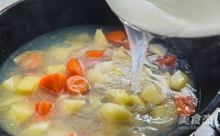 Clam and Potato Cream Soup recipe