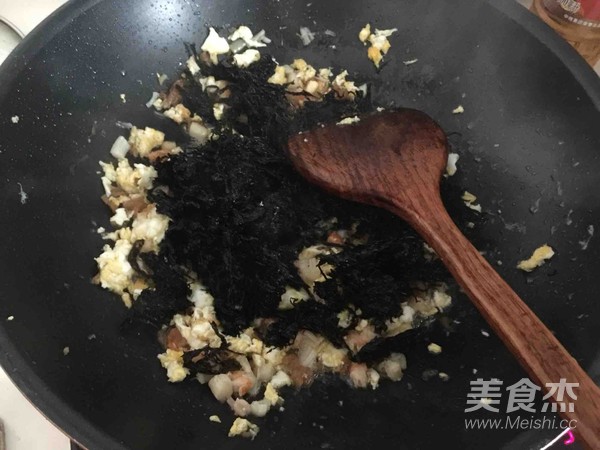 Seaweed Fried Rice recipe