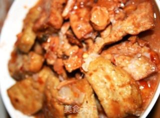 [greasy But Not Greasy Roasted Pork] Tofu with Pork recipe