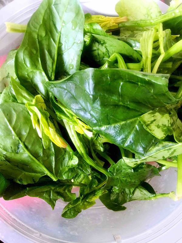 Spinach Gluten recipe