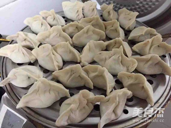 Leek Meat Dumplings recipe